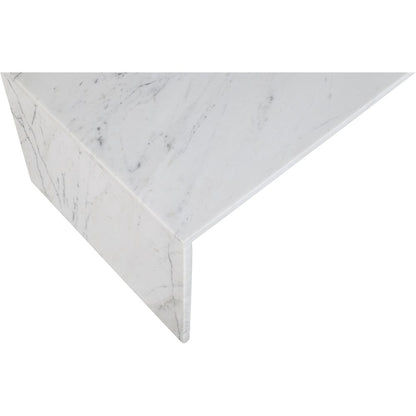 Vernazza White Marble Coffee Table
