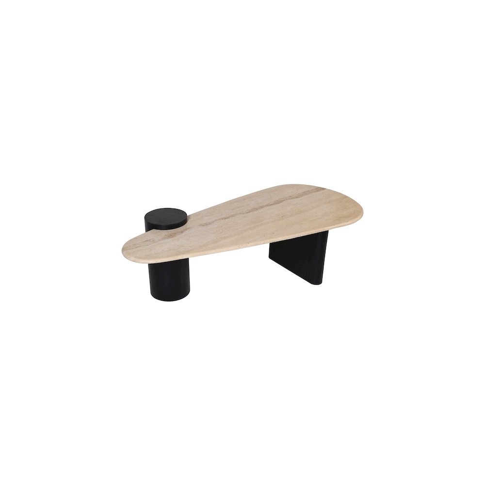Taverna Natural / Black Coffee Table