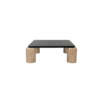 Ferrara Natural / Black Coffee Table