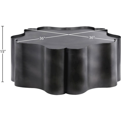 Eloise Black Iron Coffee Table