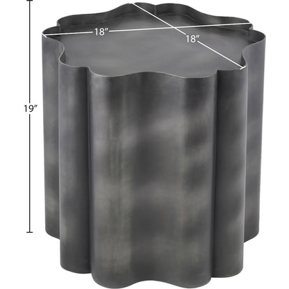 Eloise Black Iron End Table