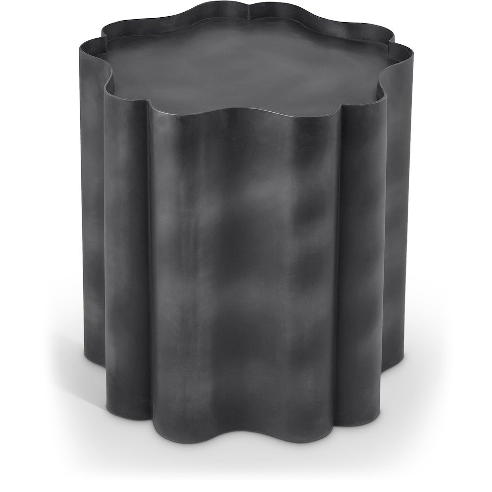 Eloise Black Iron End Table