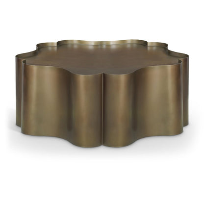 Eloise Brass Iron Coffee Table