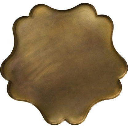 Eloise Brass Iron End Table
