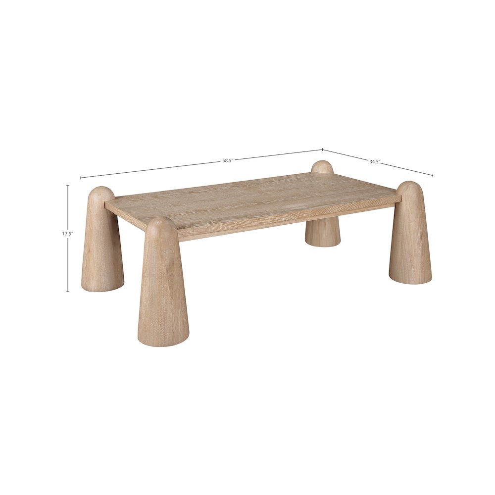 Wyndham Natural Oak Coffee Table