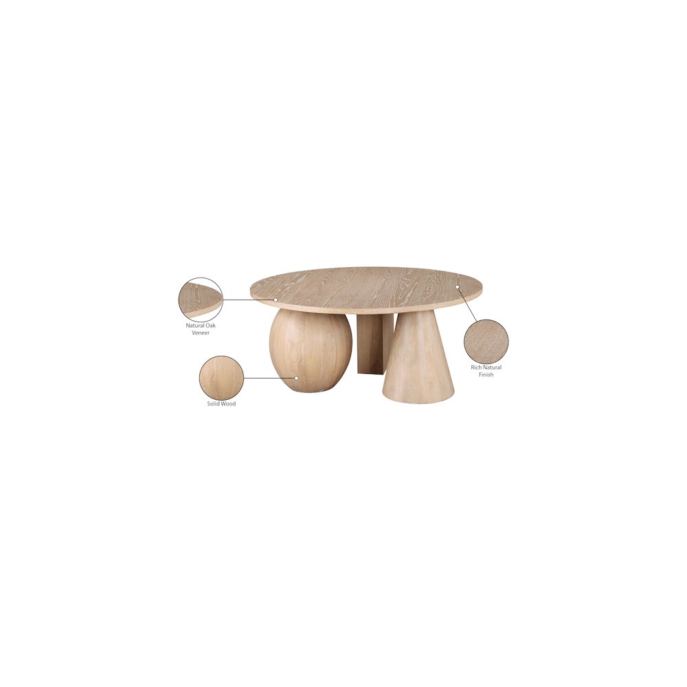 Revive Natural Oak Coffee Table