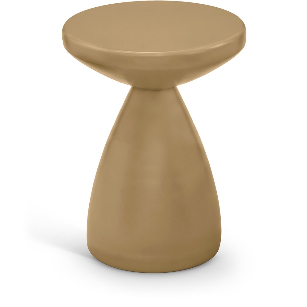 Anika Brown Iron End Table