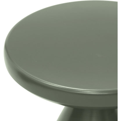 Anika Green Iron End Table