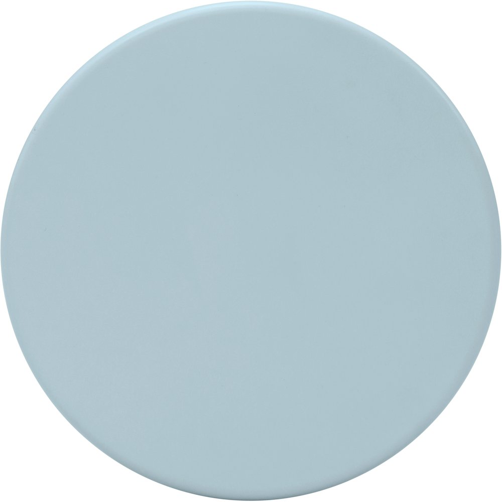 Anika Light Blue Iron End Table