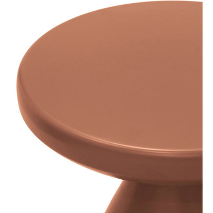 Anika Terracotta Iron End Table