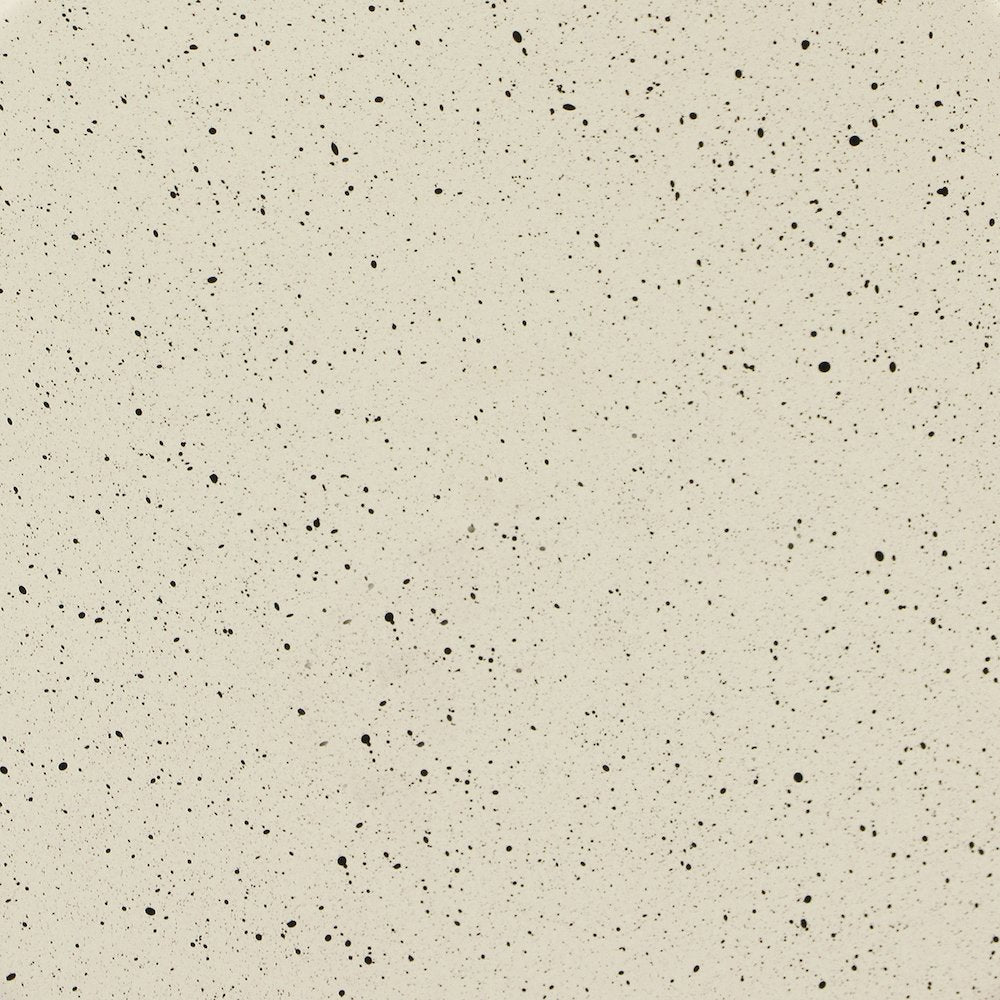 Anika Cream Iron Terrazzo End Table