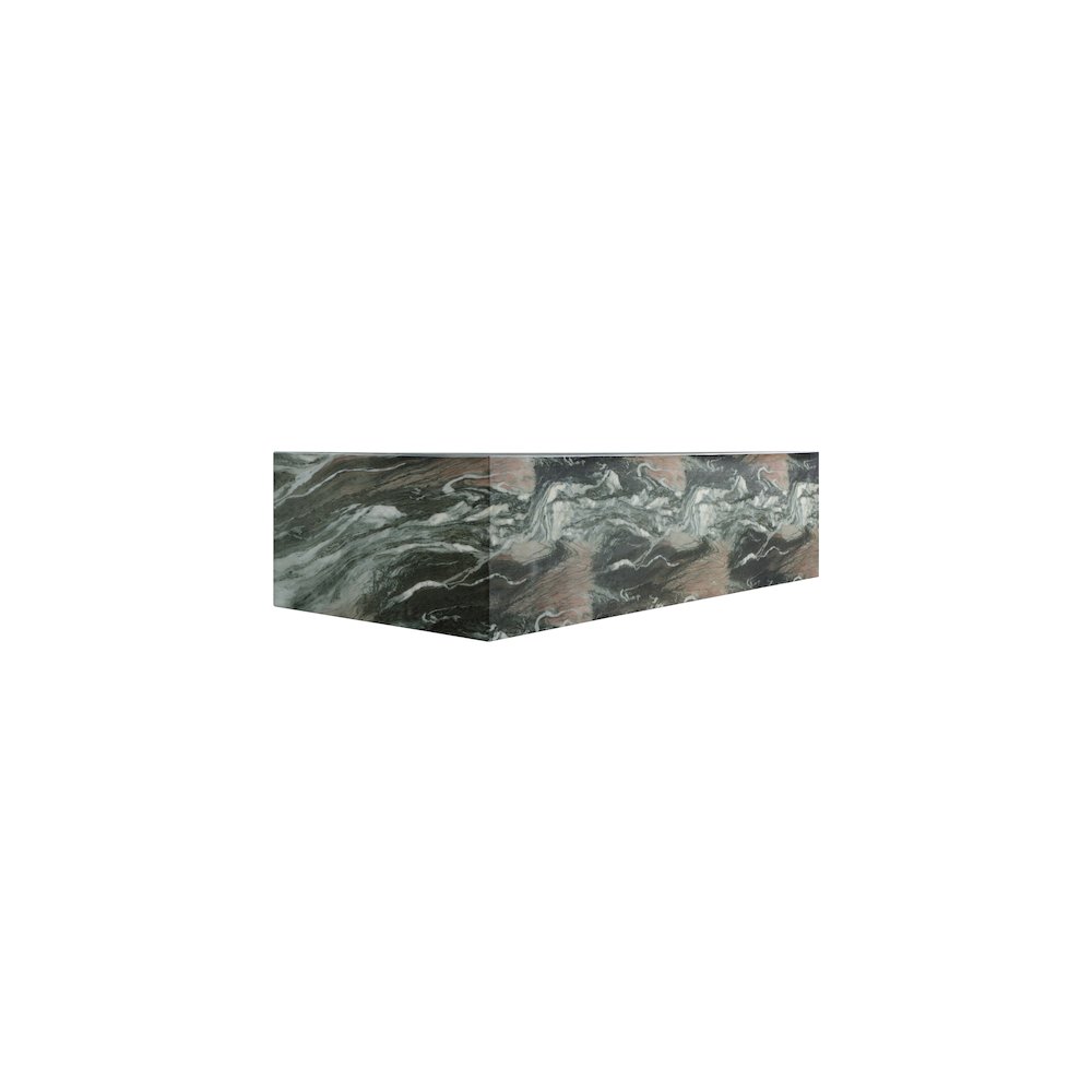 Piazza Green Marble Finish Concrete Coffee Table
