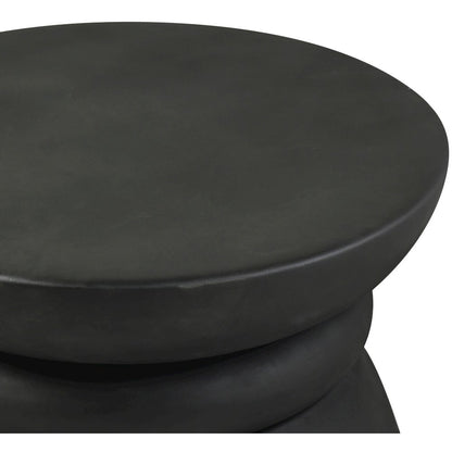 Collins Black Aluminum Coffee Table
