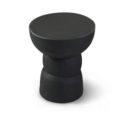 Collins Black Aluminum End Table