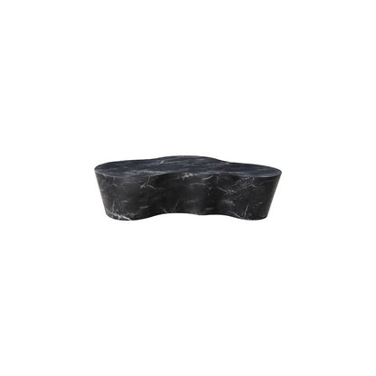 Monza Black Marble Finish Concrete Coffee Table