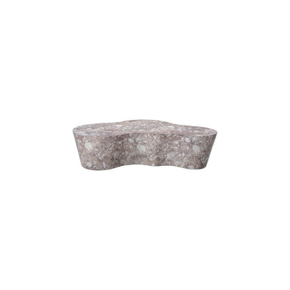 Monza Brown Marble Finish Concrete Coffee Table