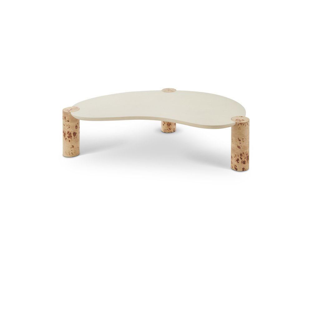 Thor Natural Burl Wood Coffee Table