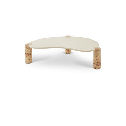 Thor Natural Burl Wood Coffee Table