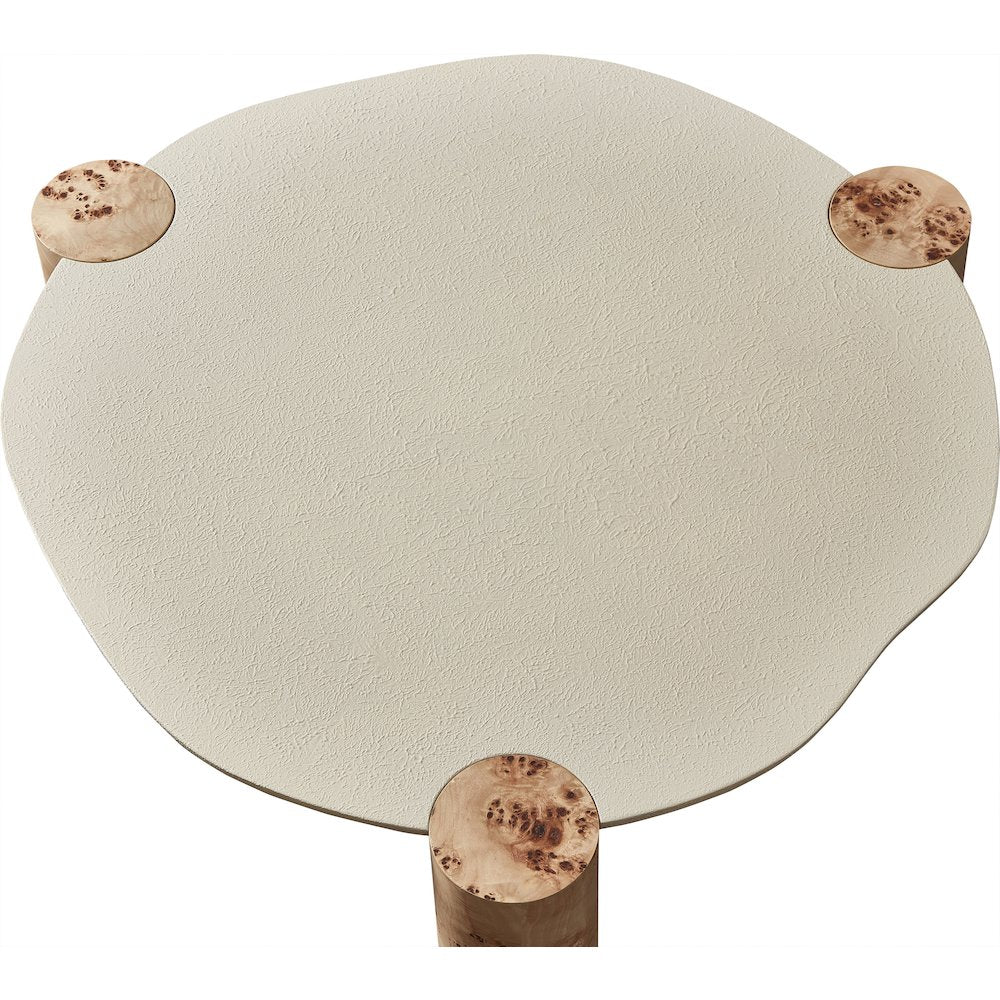 Thor Natural Burl Wood Coffee Table