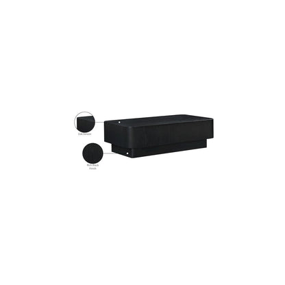 Oakmont Black Coffee Table