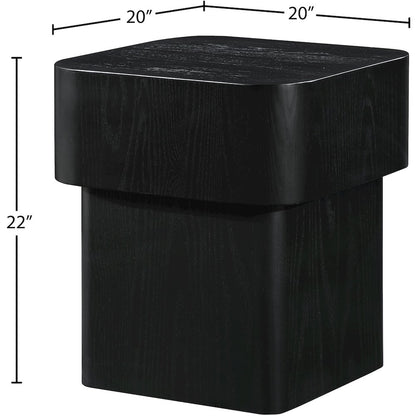 Oakmont Black End Table