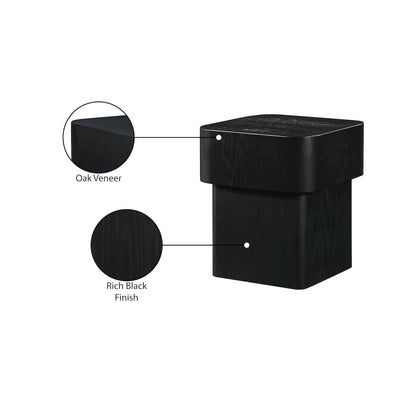Oakmont Black End Table