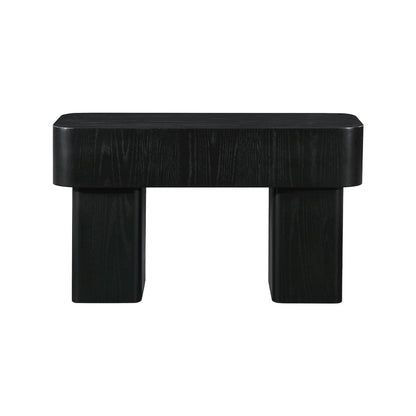 Oakmont Black Console Table