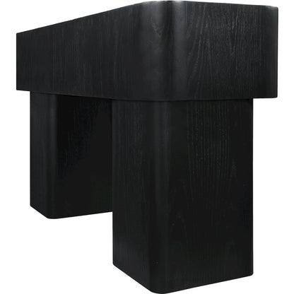 Oakmont Black Console Table