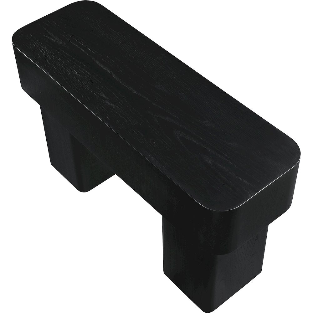 Oakmont Black Console Table