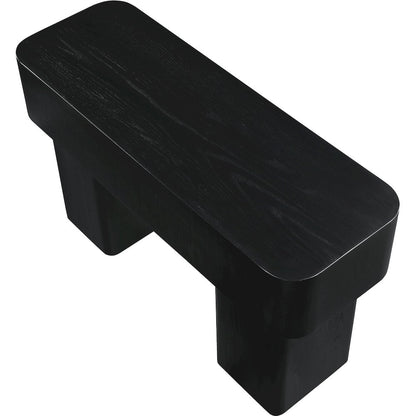 Oakmont Black Console Table