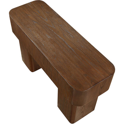 Oakmont Brown Console Table