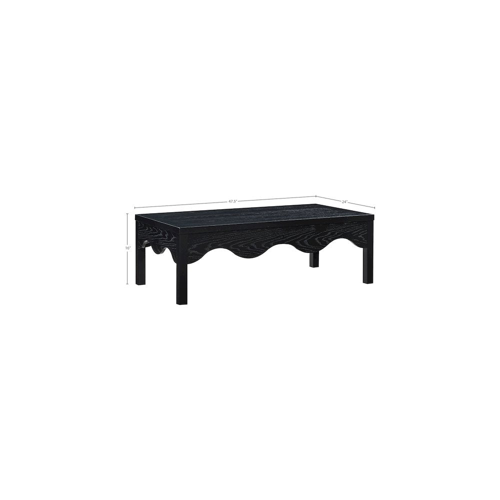 Fiora Black Coffee Table