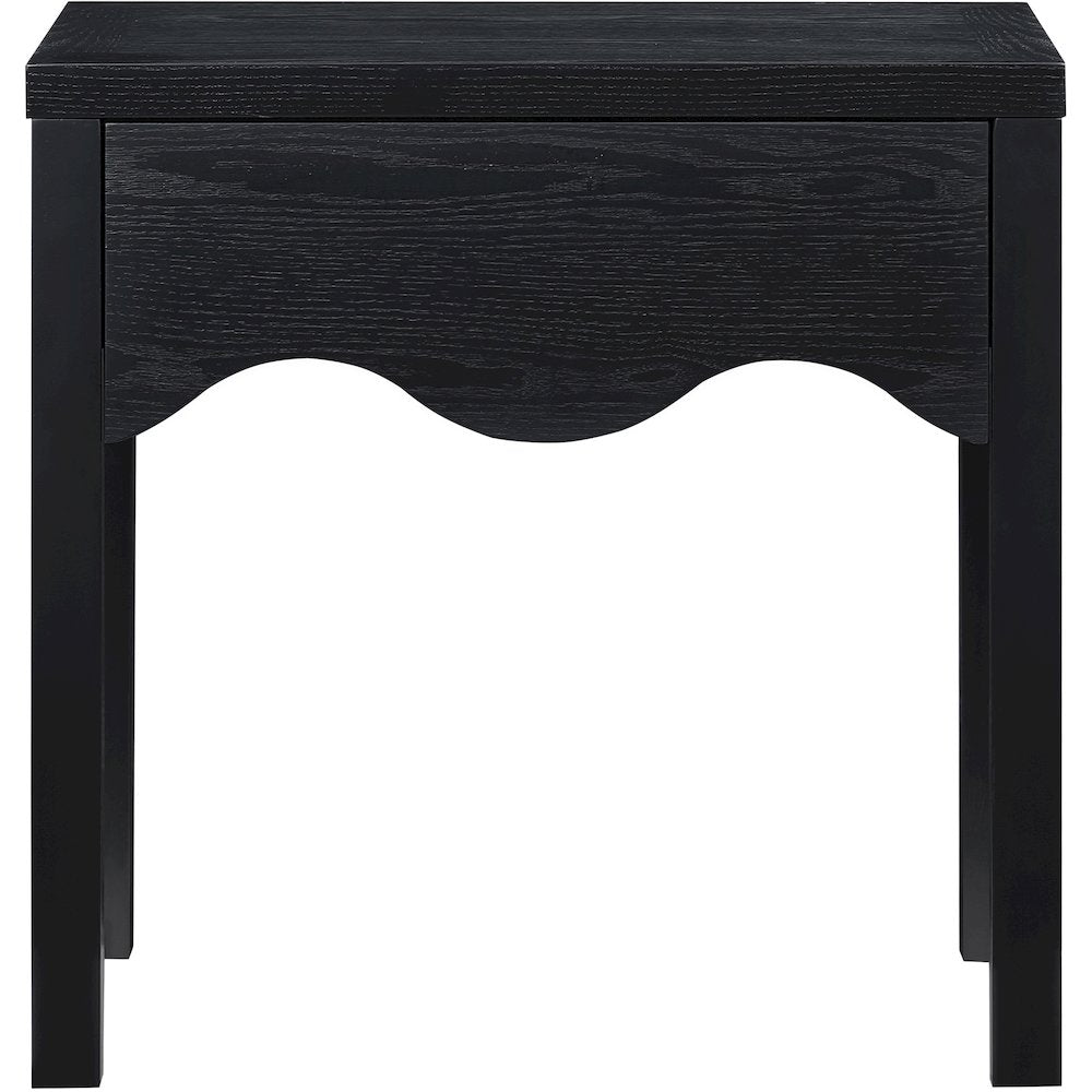 Fiora Black Night Stand