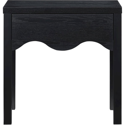 Fiora Black Night Stand
