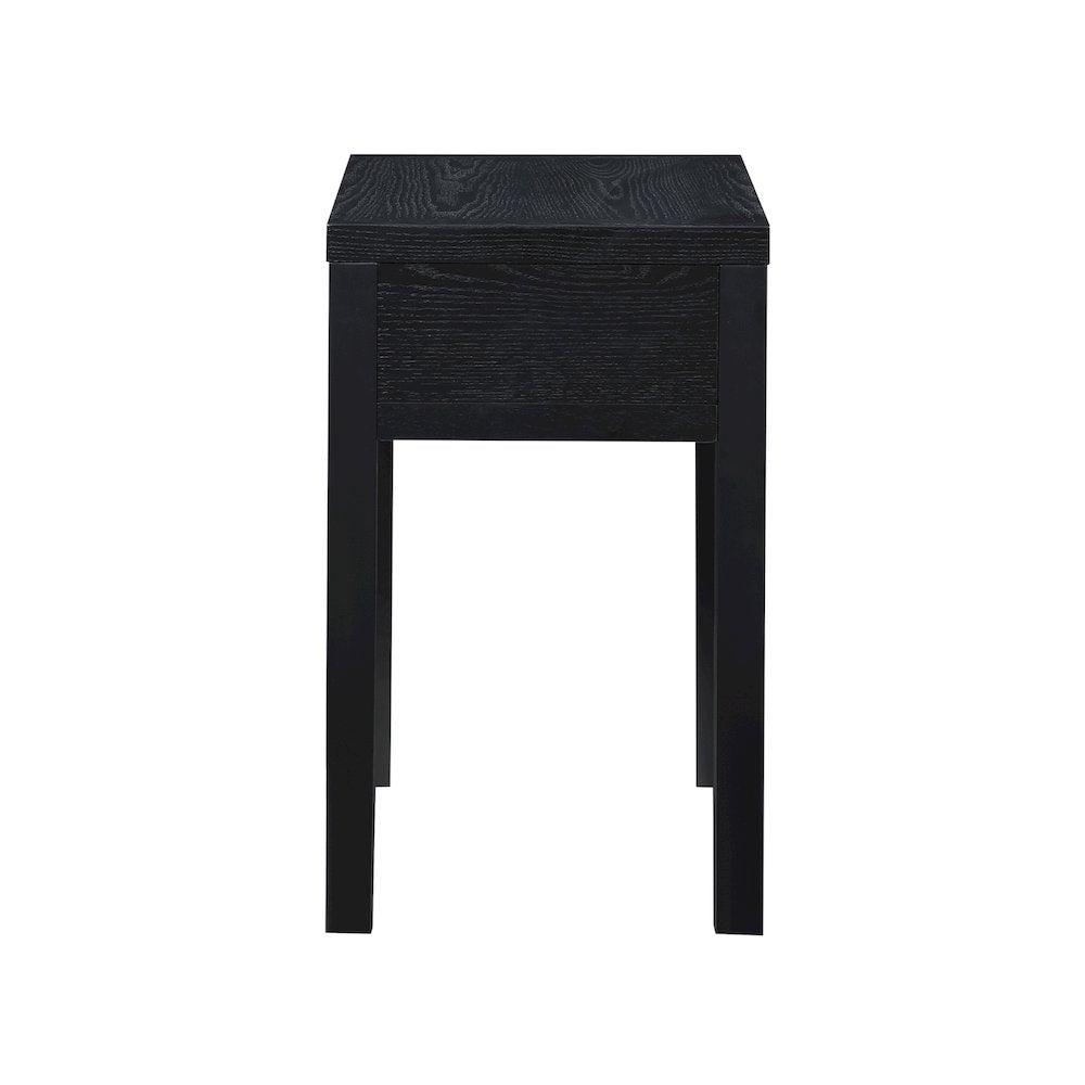 Fiora Black Night Stand