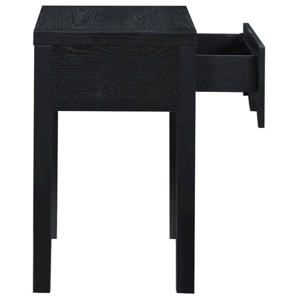 Fiora Black Night Stand