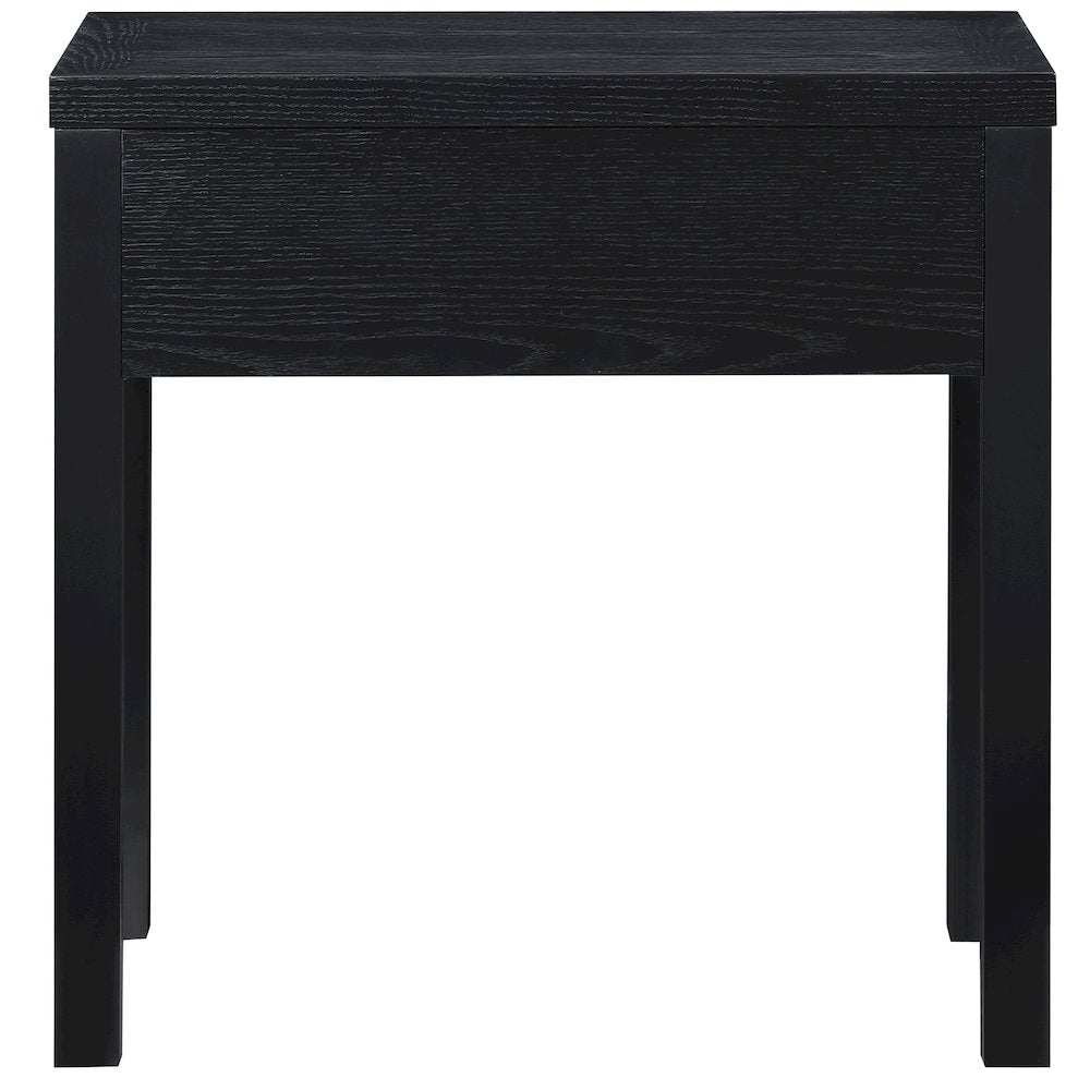 Fiora Black Night Stand