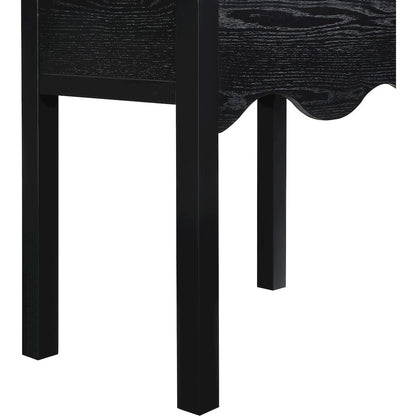 Fiora Black Night Stand