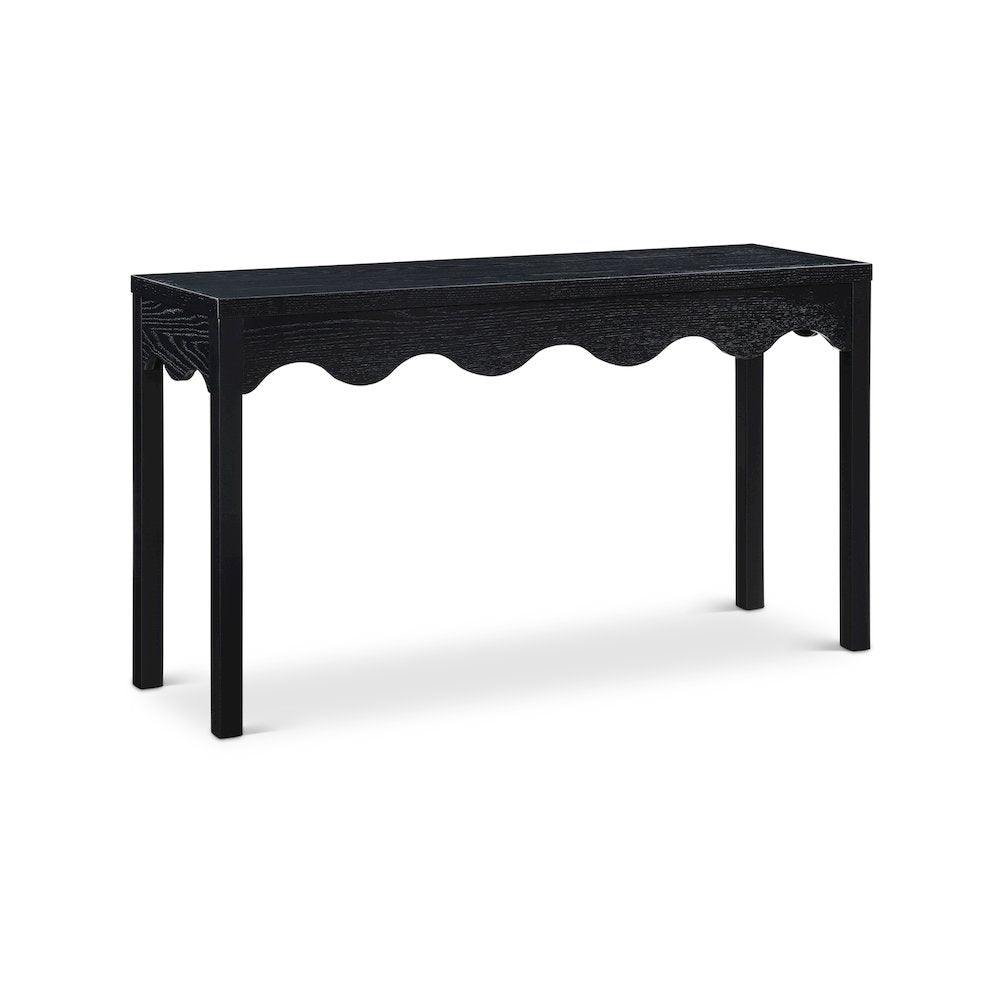 Fiora Black Console Table