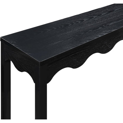 Fiora Black Console Table