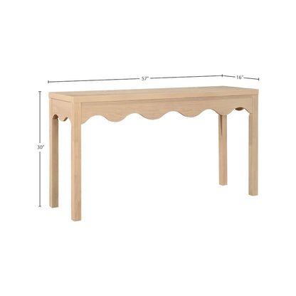 Fiora Natural Console Table