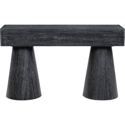 Bracciano Black Oak Veneer Console Table