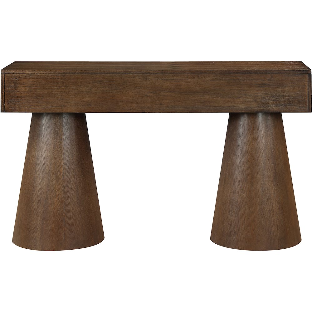 Bracciano Brown Oak Veneer Console Table