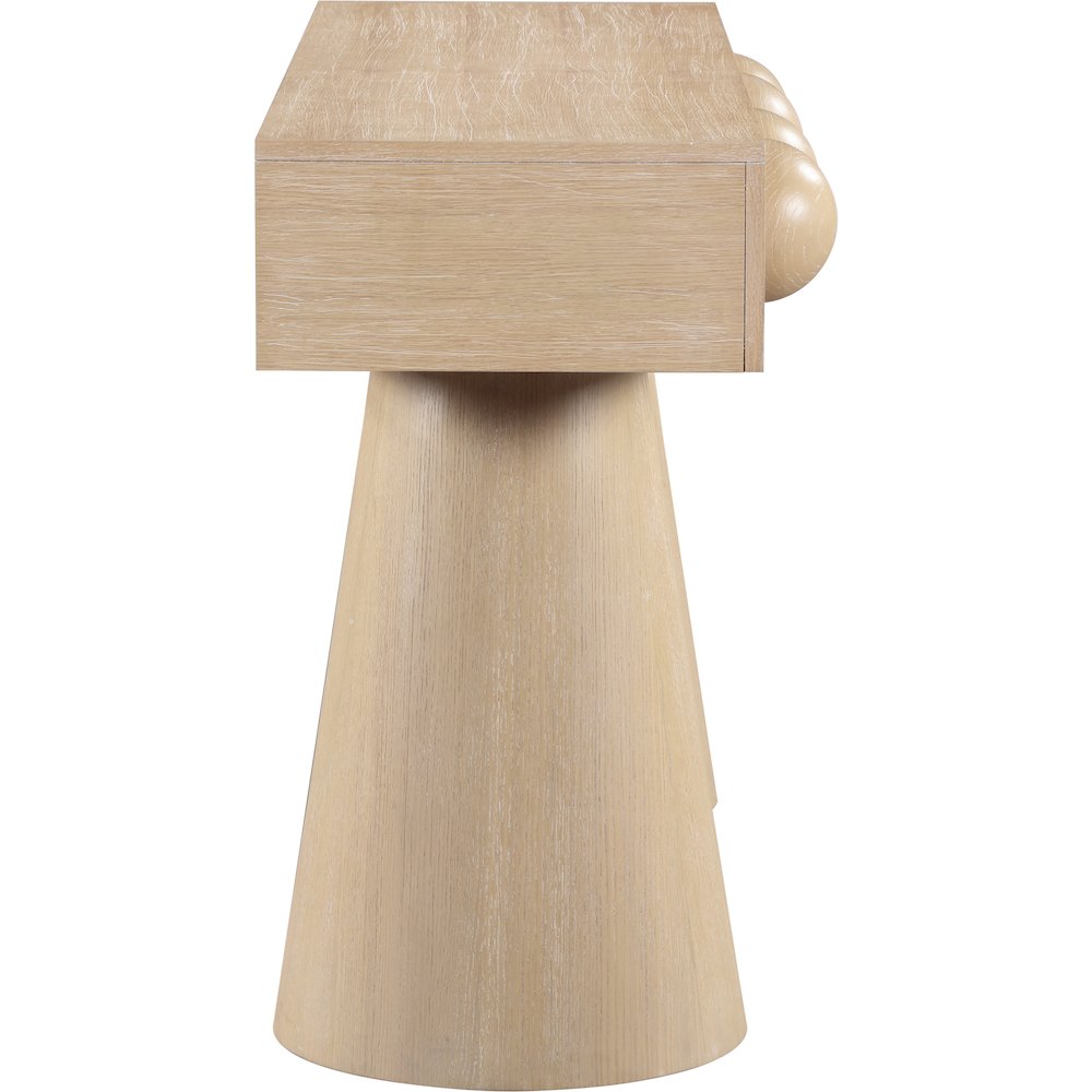 Bracciano Natural Oak Veneer Console Table