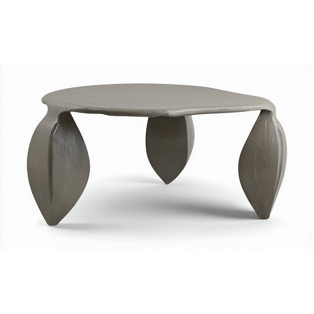 Pueblo Taupe Aluminum Coffee Table