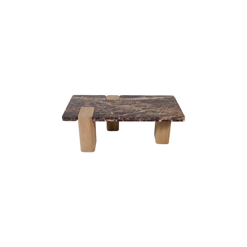 Ravenna Burgundy Coffee Table