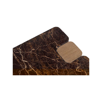 Ravenna Burgundy End Table