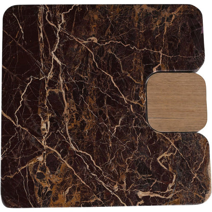 Ravenna Burgundy End Table
