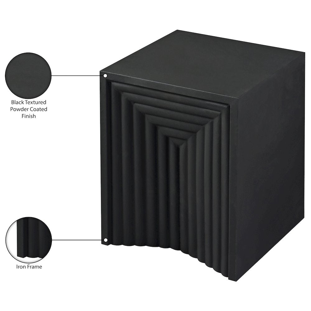 Centennial Black Iron End Table