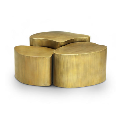 Banyan Gold Iron Coffee Table